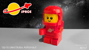 Up-Scaled Baby Astronaut
